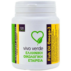 Vivo Verde Fish Oil Omega 3 Ιχθυέλαιο 120 Κάψουλες