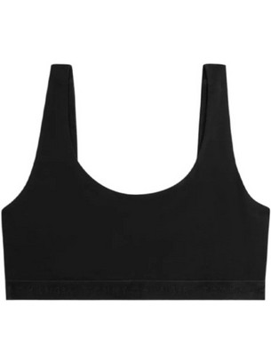 Tommy Hilfiger Μπουστάκι χωρίς Μπανέλα Μαύρο UW0UW06256-BDS