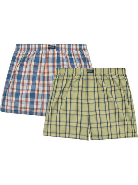 Minerva Ανδρικά Μποξεράκια Σετ 2Pack 96-23074-074