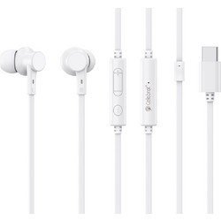 Celebrat G40 Handsfree In-Ear USB-C White