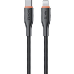 Wekome WDC-121 USB-C to Lightning Cable 27W 1m Black
