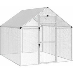 vidaXL Κλουβί Πτηνών 221x181.5x173.5cm 42036855