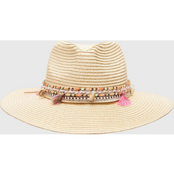 Funky Buddha Γυναικείο Καπέλο Fedora Ψάθινο Μπεζ FBL009-119-10