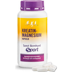 Krauterhaus Sanct Bernhard Creatine & Magnesium 200 Κάψουλες