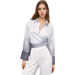 Access Γυναικείο Χειμερινό Crop Κρουαζέ Top Γκρι 53-7030-0032