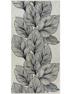 Kentia Avalon Πετσέτα Θαλάσσης Γκρι 90x180cm 81270