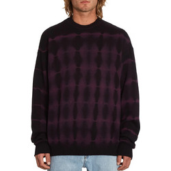 Volcom Ανδρικό Πουλόβερ Μαύρο Μωβ A0732202-TDY