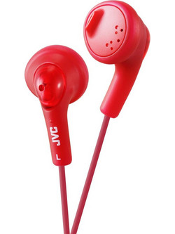 JVC HA-F160 Ακουστικά Ψείρες Earbuds Κόκκινα