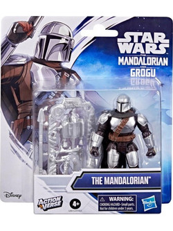 Hasbro Star Wars Actionverse Mandalorian & Grogu The Mandalorian Φιγούρα Δράσης για 4+ Ετών 11cm