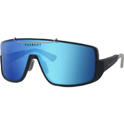 Vuarnet VU40050 02W Ανδρικά Γυαλιά Ηλίου Μάσκα Κοκάλινα Μπλε με Μπλε Φακό