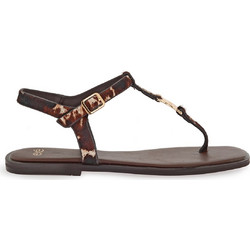 Exe Γυναικεία Σανδάλια Suede Σοκολατί W419A0371-0W1