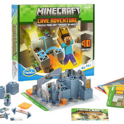 Think Fun Minecraft Cave Adventure Επιτραπέζιο Παιχνίδι για Παιδιά 8+ Ετών για 1+ Παίκτες