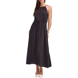 b.young Joella Maxi Καλοκαιρινό Καθημερινό Φόρεμα Μεταξωτό Μαύρο 20818766
