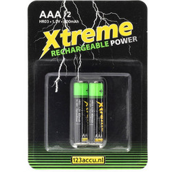 Xtreme Rechargeable Power AAA 800mAh 2τμχ