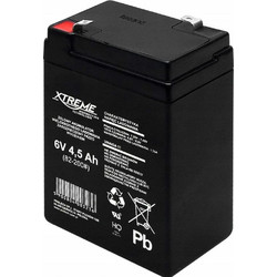 Xtreme Μπαταρία VRLA 6V 4.5Ah