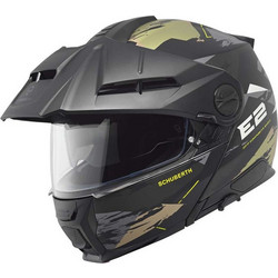 Schuberth E2 Adventure Trail Green Κράνος Μηχανής Flip-Up 1644gr