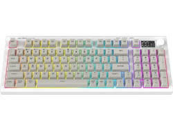 Armaggeddon Mm-98s Mimetiq Ασύρματο Μηχανικό Σετ Gaming Πληκτρολόγιο TenKeyLess RGB Artic Fox