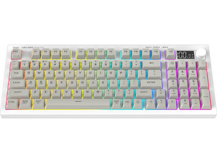 Armaggeddon Mm-98s Mimetiq Ασύρματο Μηχανικό Σετ Gaming Πληκτρολόγιο TenKeyLess RGB Artic Fox