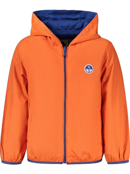 North Sails Παιδικό Μπουφάν Softshell Αδιάβροχο Πορτοκαλί Μπλε 701523000-0719