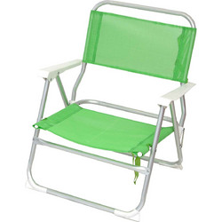 Velco Καρέκλα Παραλίας Αλουμινίου Lime 141-2695-3