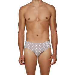 Modus Vivendi Polka Dot Ανδρικό Σλιπ Μπεζ UN1023-1241