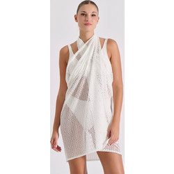 Milena By Paris Παρεό Μακρύ Λευκό 40346