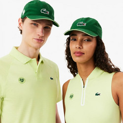 Lacoste Ανδρικό Καπέλο Jockey Υφασμάτινο Πράσινο RK6388-132