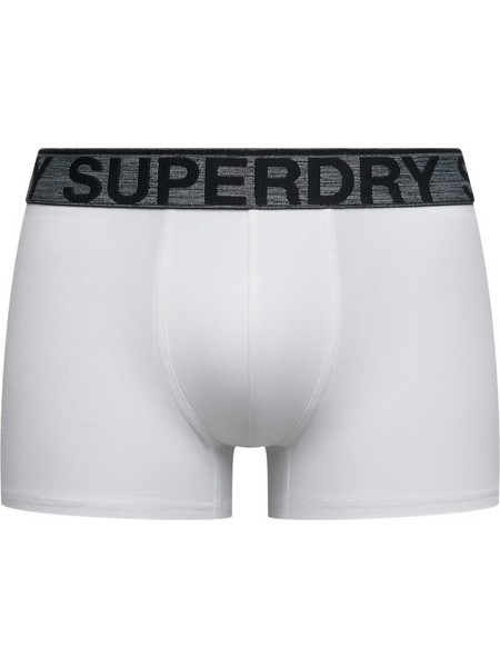 Superdry Ανδρικό Μποξεράκι Λευκό M3110475A-STI