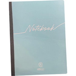 Salko Flex Notebook Τετράδιο Ριγέ A4 64 Φύλλων 2 Θεμάτων Γαλάζιο 5027