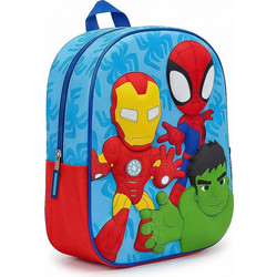 Cerda Marvel Spidey Σχολική Τσάντα Πλάτης Νηπιαγωγείου Γαλάζια 2100006558