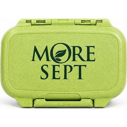 Moresept Θήκη Χαπιών 4 Θέσεων Πράσινη