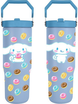Pyramid Cinnamoroll Παιδικό Παγούρι Θερμός Ανοξείδωτο Γαλάζιο 900ml