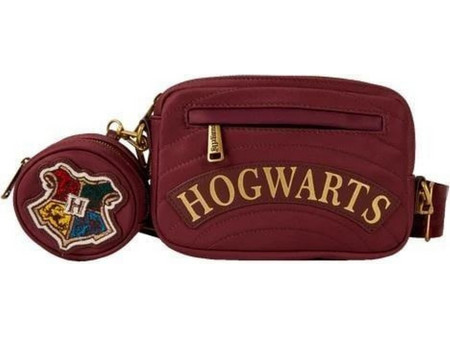 Loungefly Harry Potter Gryffindor Τσαντάκι Μέσης Μπορντό HOTB0242
