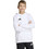 Adidas Entrada26 Παιδικό Φούτερ με Κουκούλα Λευκό JZ6561