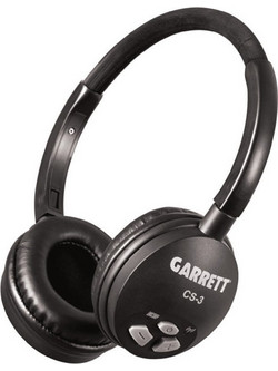Garrett CS3 Z-LYNK Ασύρματα Bluetooth Ακουστικά On Ear Μαύρα