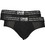Cavalli Class Ανδρικά Σλιπ Βαμβακερά Μαύρα 2Pack QXO01IJD003-05051