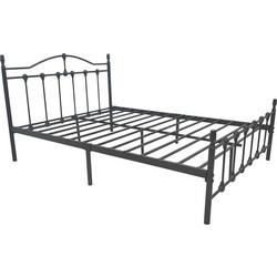 Pakoworld Wotso Κρεβάτι Διπλό Μεταλλικό 150x200cm 386-000006