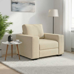 vidaXL Πολυθρόνα Μπεζ 4105153