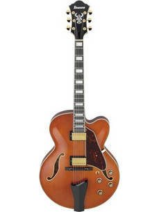 Ibanez AF95 Ηλεκτρική Κιθάρα Hollow με Μαγνήτες HH & Ταστιέρα Ebony Dark Amber
