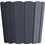 Prosperplast Boardee Basic Γλάστρα Στρογγυλή Πλαστική Ανθρακί 23.9x21.5cm DDE240-S433
