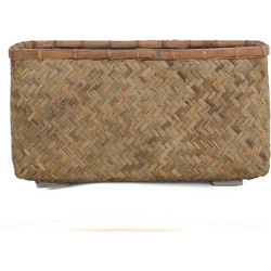 Soulworks Γλάστρα Οβάλ Bamboo 60x30x31cm 0830025