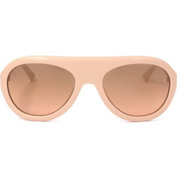 Marni MOUNTTOC 4JF Γυναικεία Γυαλιά Ηλίου Aviator Κοκάλινα Μπεζ με Καφέ Φακό