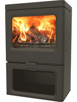 Charnwood Skye 7 Store Stand Gunmetal Μαντεμένια Ξυλόσομπα 7kW