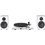Pro-Ject Juke Box E1 HiFi Set Πικάπ με Ηχεία & Προενίσχυση Bluetooth White + Ortofon OM5e