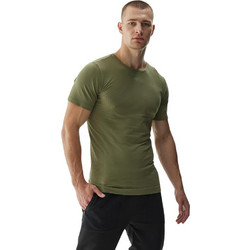 4F Ανδρικό Αθλητικό T-Shirt Πράσινο 4FWAW24TFTSM0975-44S