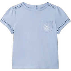 Dpam Παιδικό T-Shirt Κοντομάνικο Γαλάζιο POCHETTE