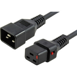 Microconnect PC1285 Προέκταση Καλωδίου Τροφοδοσίας IEC C19 to IEC C20 2m
