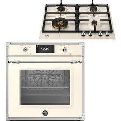 Bertazzoni Φούρνος Ηλεκτρικός Άνω Πάγκου 76lt 60cm FHER6117CTAX3 με Εστίες Αερίου P604LHERAX