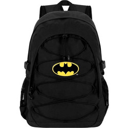 Karactermania DC Comics Batman Σχολική Τσάντα Πλάτης Δημοτικού Μαύρη 09465