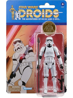 Hasbro Star Wars Droids Imperial Stormtrooper Φιγούρα Δράσης για 4+ Ετών 15cm